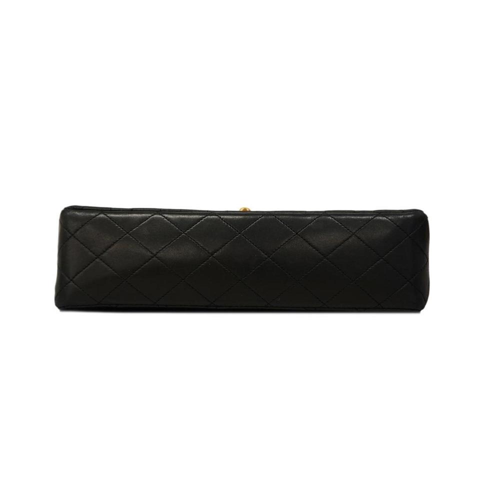 Chanel Shoulder Bag Matelasse W Flap Chain Black Women's - Picture 3 of 14